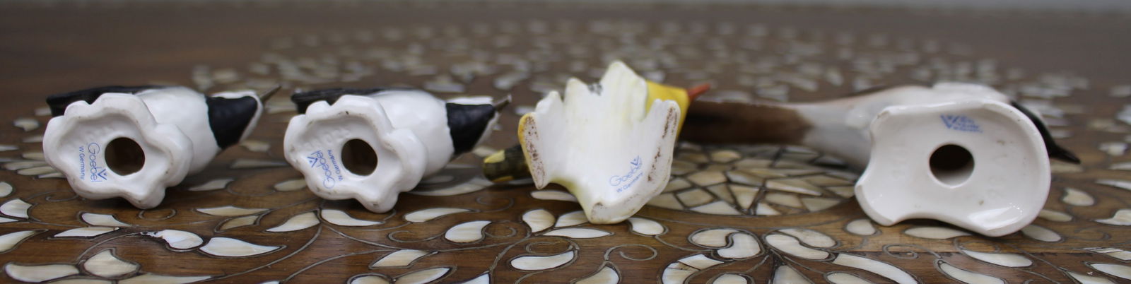 Collection of 4 Vintage Goebel Porceain Birds - 3