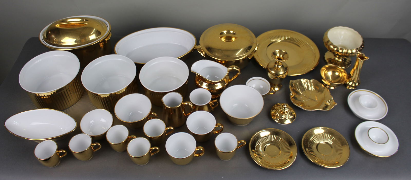 Collection of Gold Lustre Royal Worcester Winton etc.: Title: Collection of Gold Lustre Royal Worcester Winton etc. Description: Collection of Gold Lustre Royal Worcester Winton etc. All pieces pictured