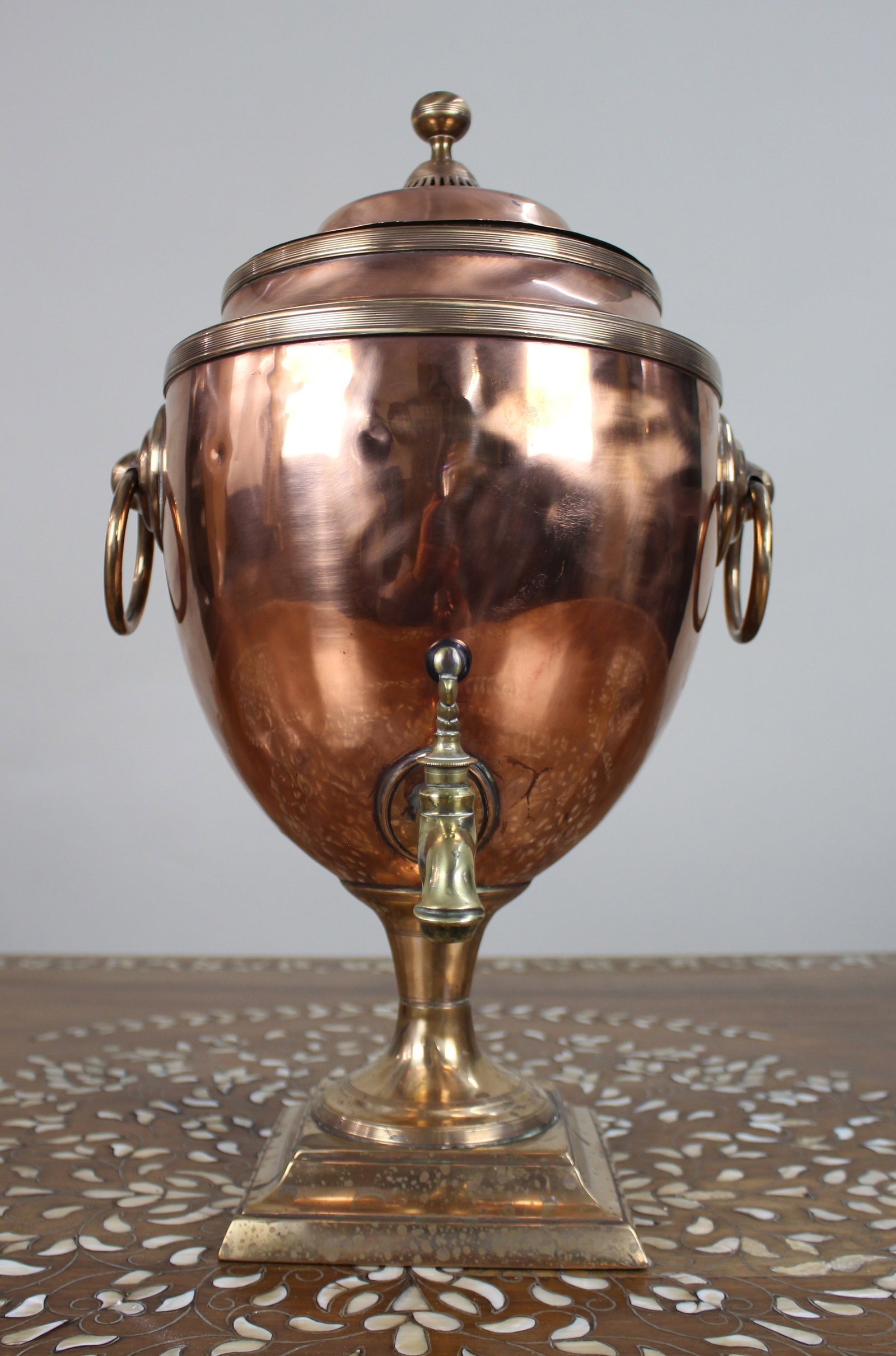 Georgian Copper & Brass Samovar circa 1810 (1 of 14)