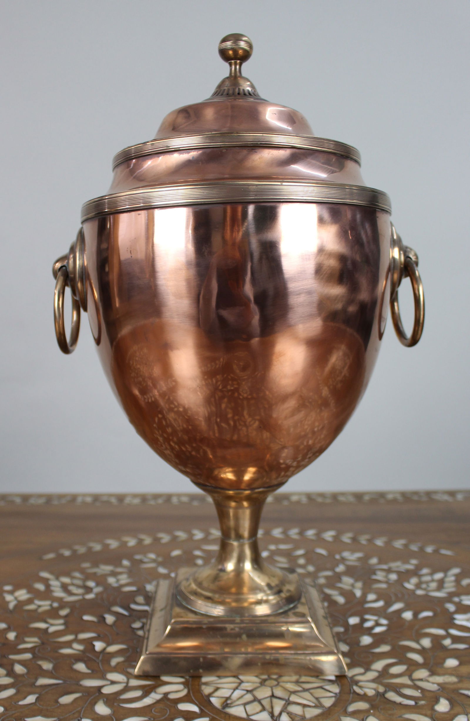 Georgian Copper & Brass Samovar circa 1810 - 7