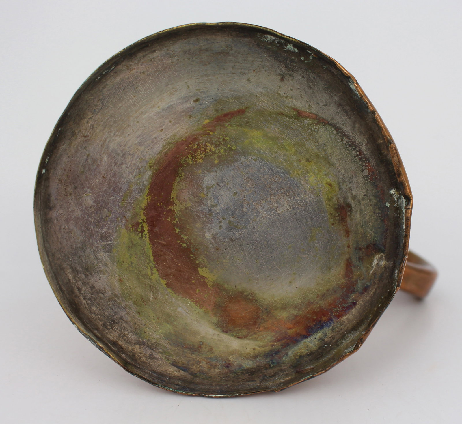 Antique Georgian Copper Tavern Tankard – Engraved, c.1800 - 4