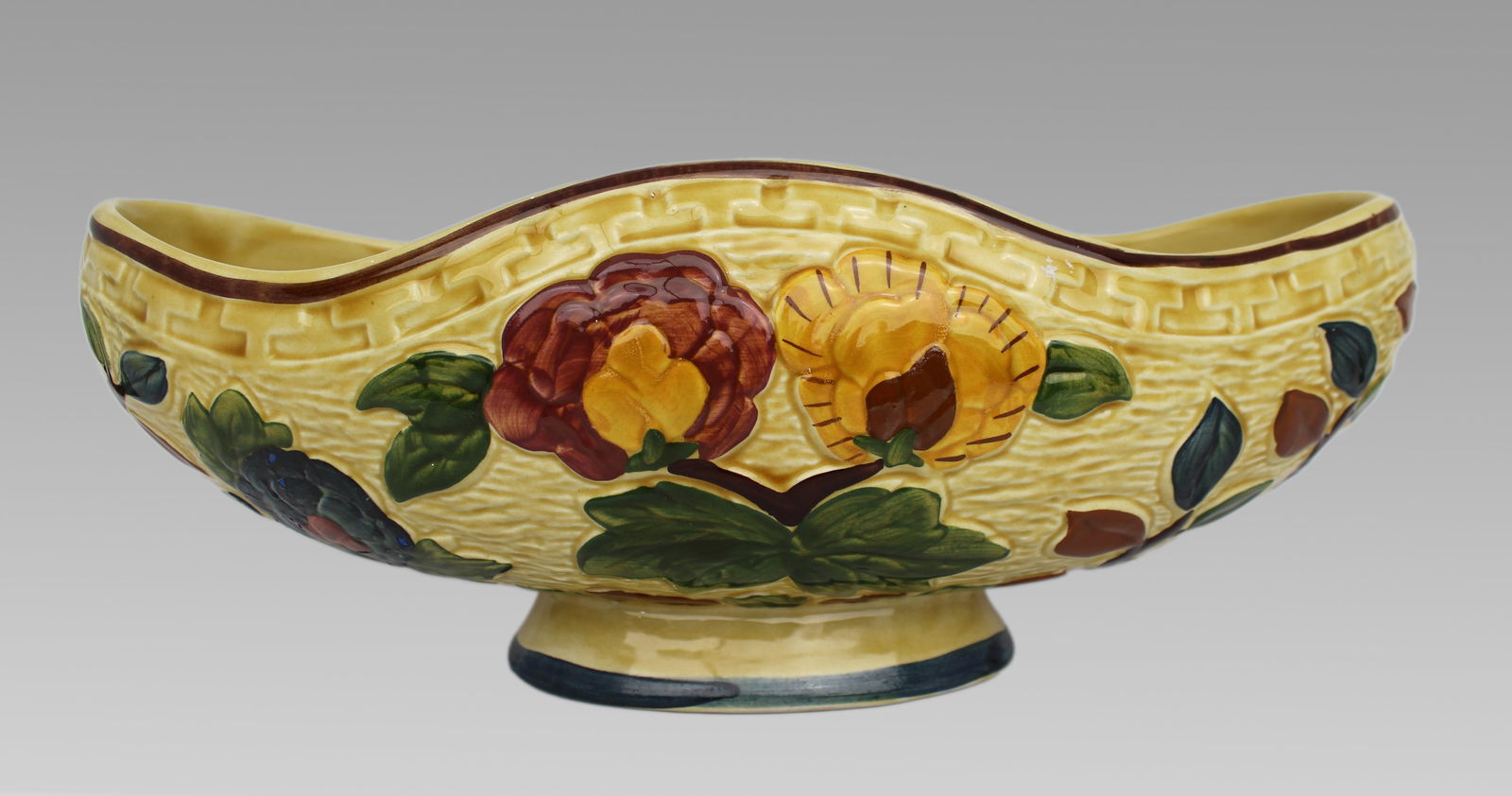 H.J.Wood Indian Tree Boat Shaped Bowl - 3