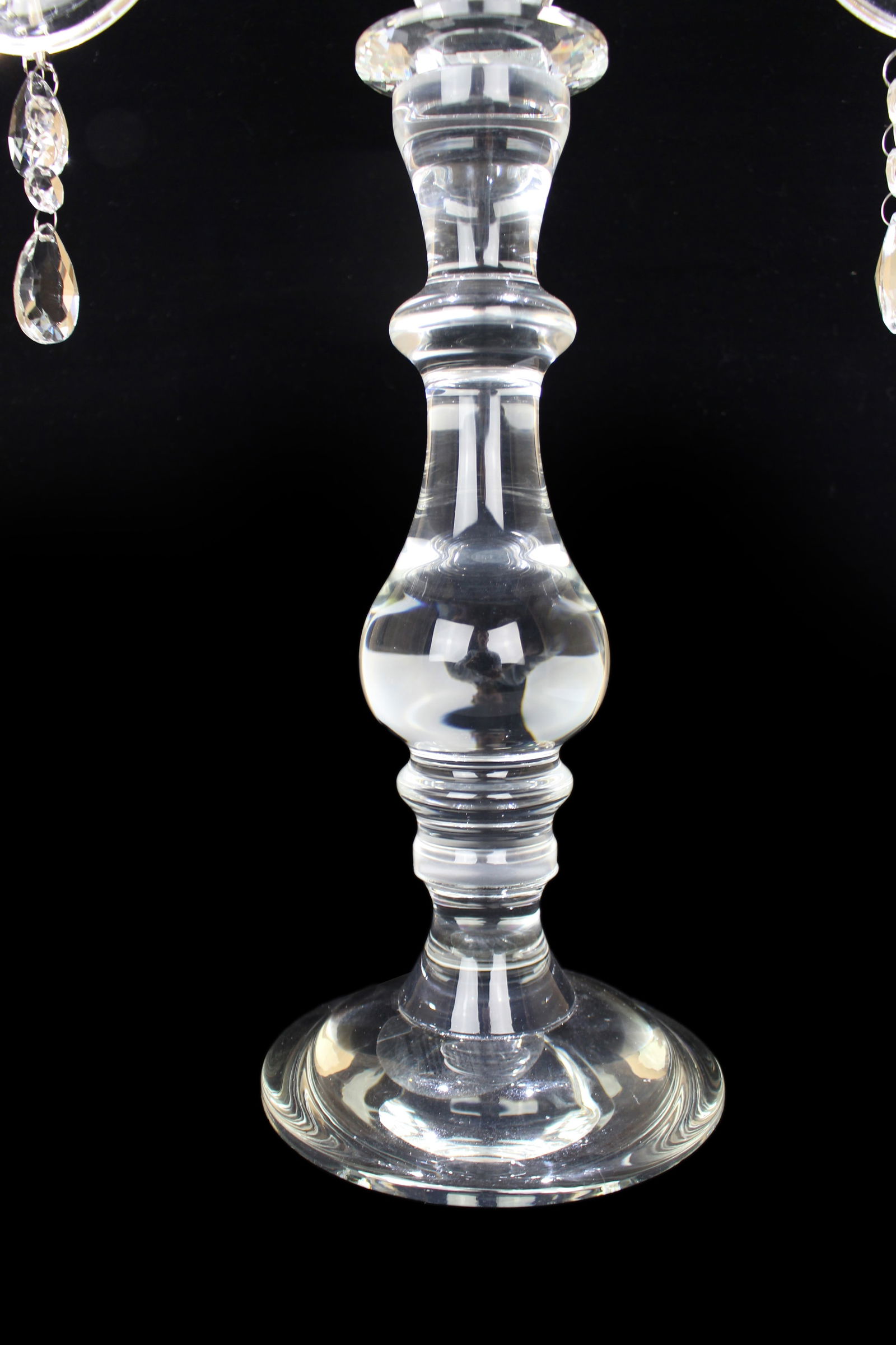 3 Branch Crystal Candelabra - 3