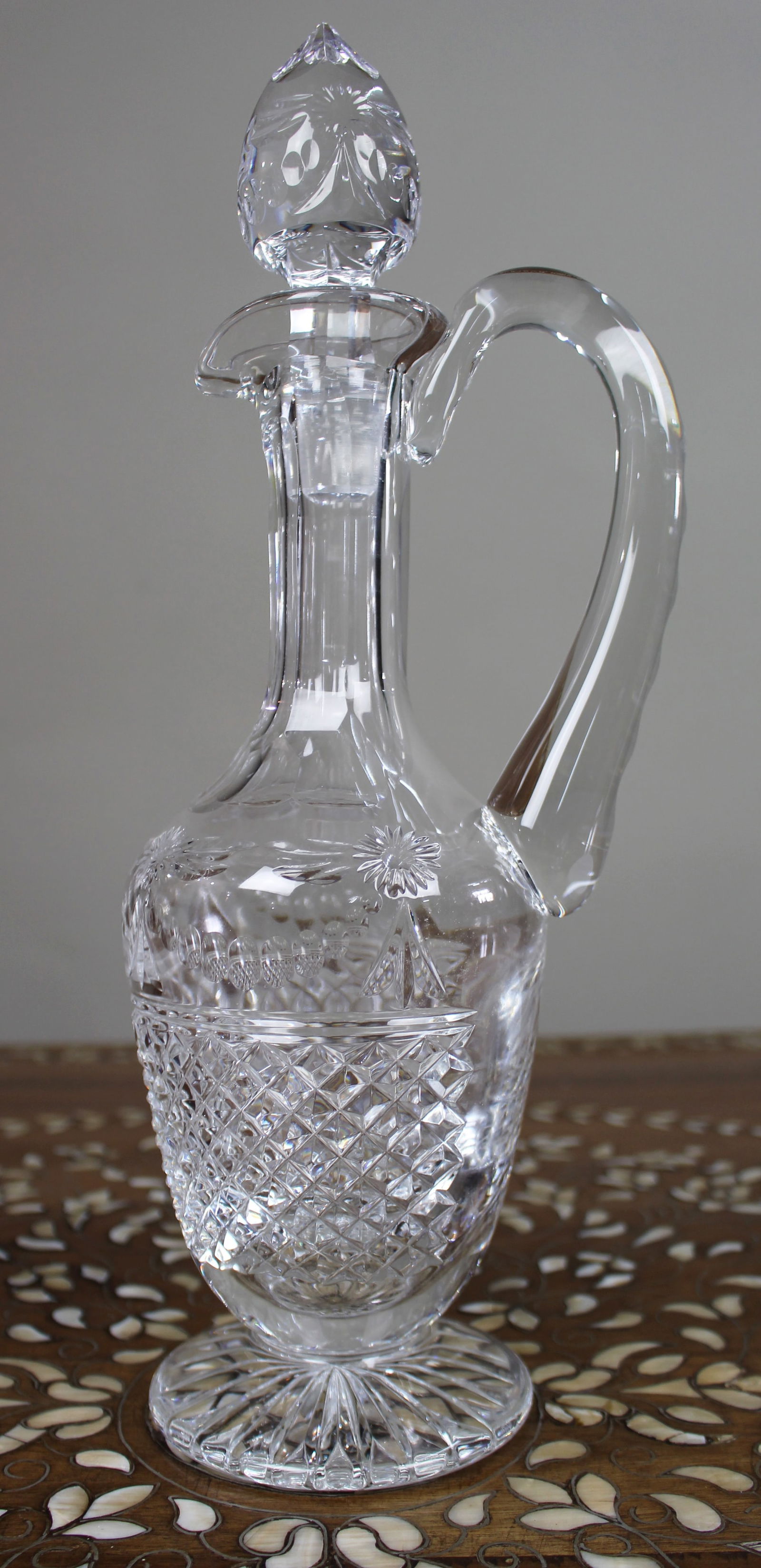 Fine Stuart Crystal Beaconsfield Cut Glass Claret Jug (1 of 11)
