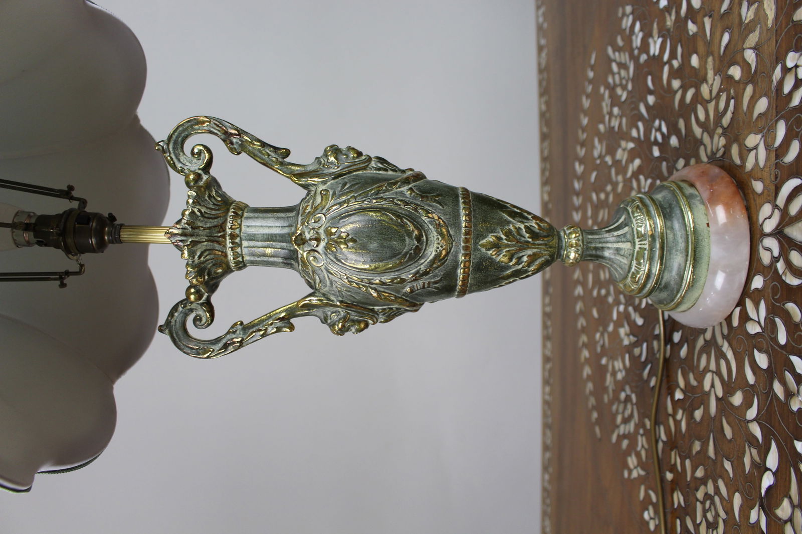 Vintage Decorative Table Lamp with Shade - 3