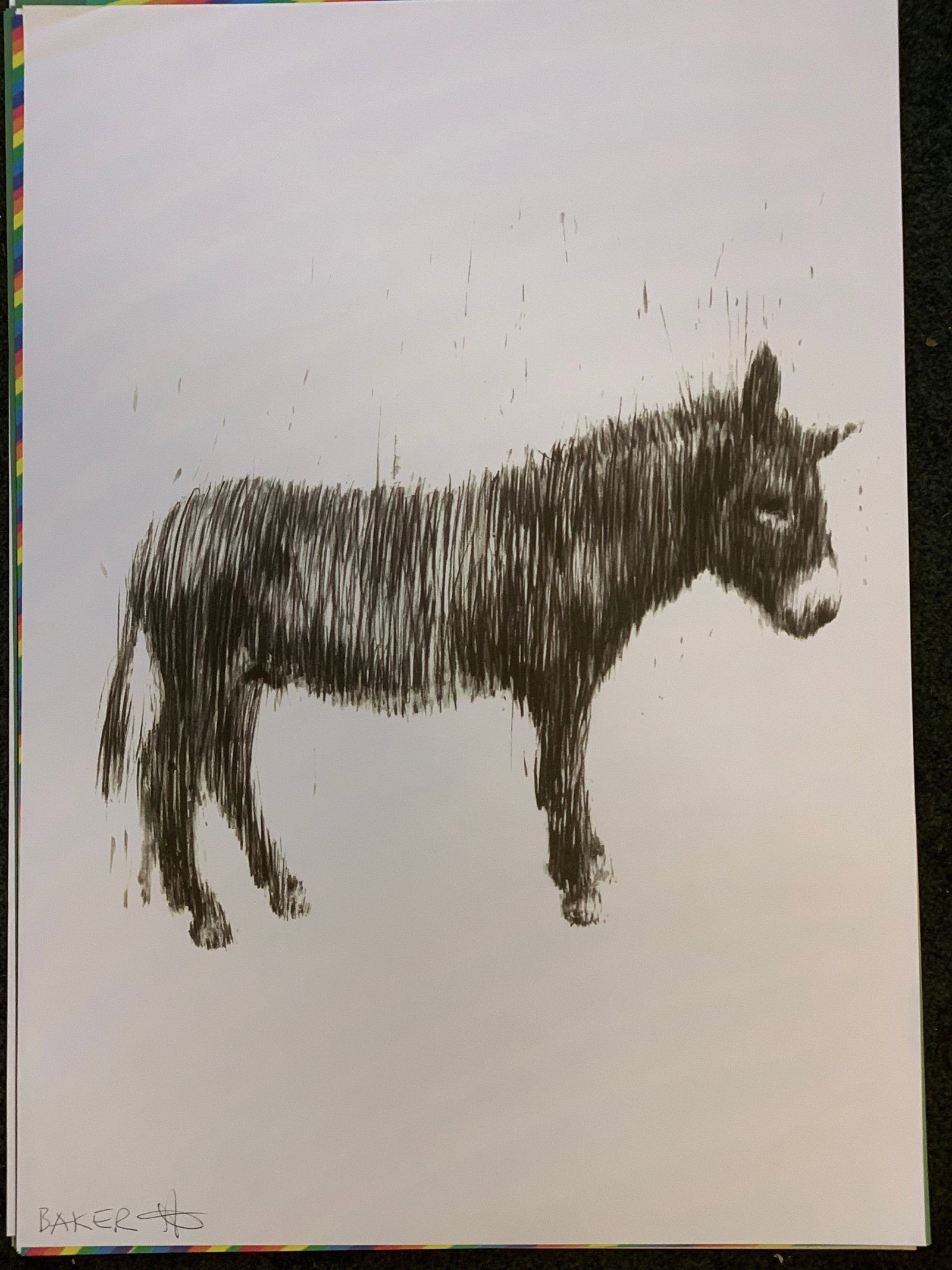 Charming Baker "Every Donkey" Signed Limited Edition Charity Print Gift Friend Corporate Investme... (1 of 1)