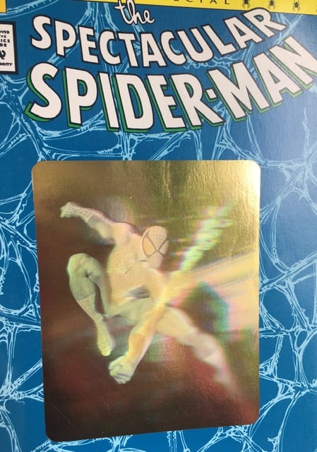 Marvel (1996) ‘Spectacular Spiderman’ 30th Anniversary Comic, Fold Out Poster Signed Sta - 2