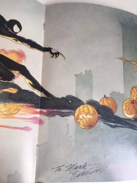 Marvel (1996) ‘Spectacular Spiderman’ 30th Anniversary Comic, Fold Out Poster Signed Sta - 4