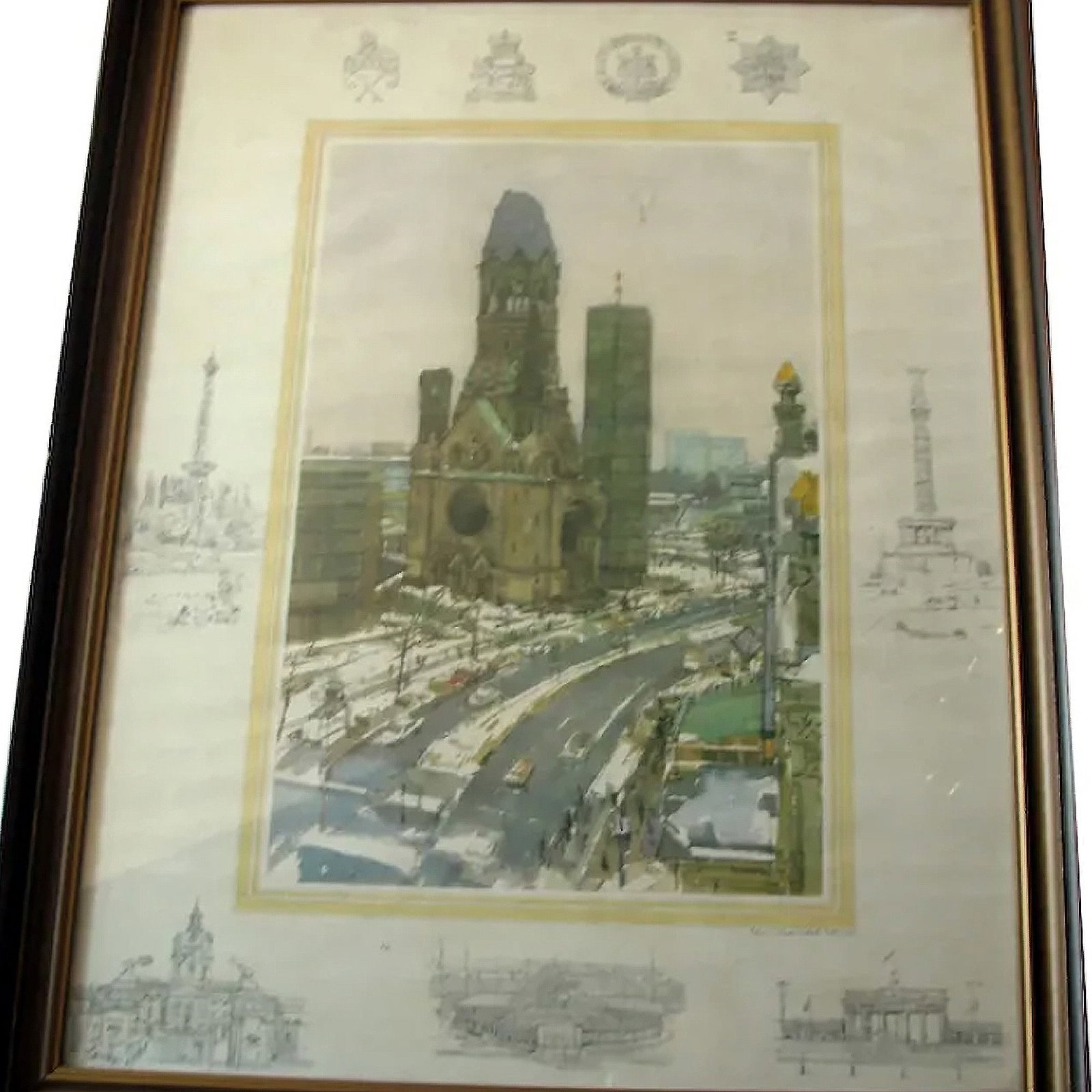 A Ken Howard OBE RA Limited Edition Print (88-100) Berlin - Military Interest C.20thC - 2