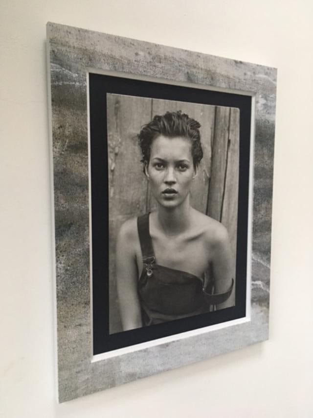 Kate Moss, Peter Lindbergh (b 1944-2019) New York, Large Portrait, Framed, 1994 - 4