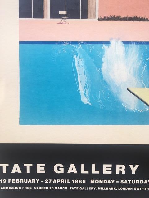 David Hockney (1937) ‘A Bigger Splash’ Lithograph In Vibrant Colours, Open Edition, 1967 - 5