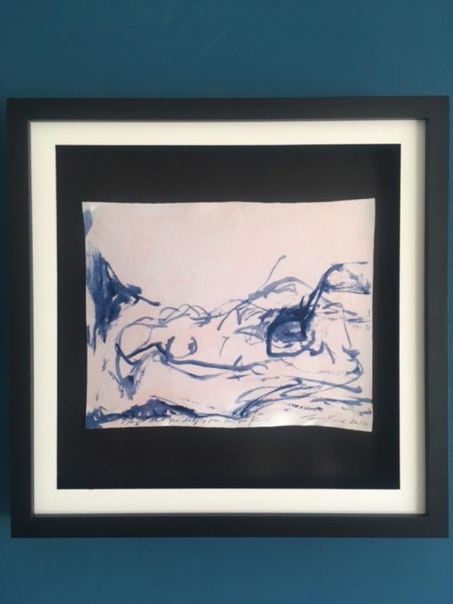 Tracey Emin (b1963) "I Thought About You Deeply More Than You Know", Silk Print, Framed, 2017: Title: Tracey Emin (b1963) "I Thought About You Deeply More Than You Know", Silk Print, Framed, 2017 Description: Tracey Emin (b1963) "I thought about you deeply more than you know", Silk print,