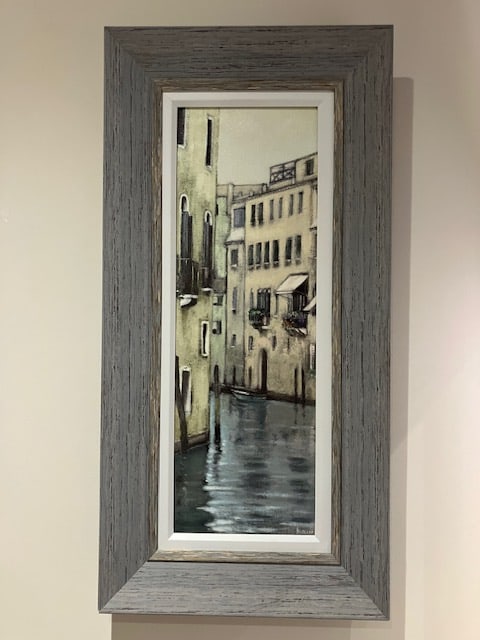 2 Venetian Framed Canvas Prints By Sabrina Roscino - 2