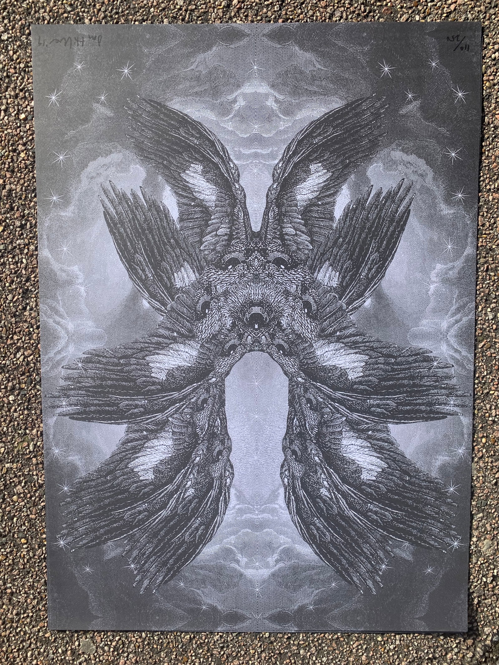 Dan Hillier Signed Limited Edition x/250 Free Post UK: Title: Dan Hillier Signed Limited Edition x/250 Free Post UK Description: Created as a Signed Limited Edition (250 No artist proofs) 70 x 50 cm, so easy to frame as a standard size - not