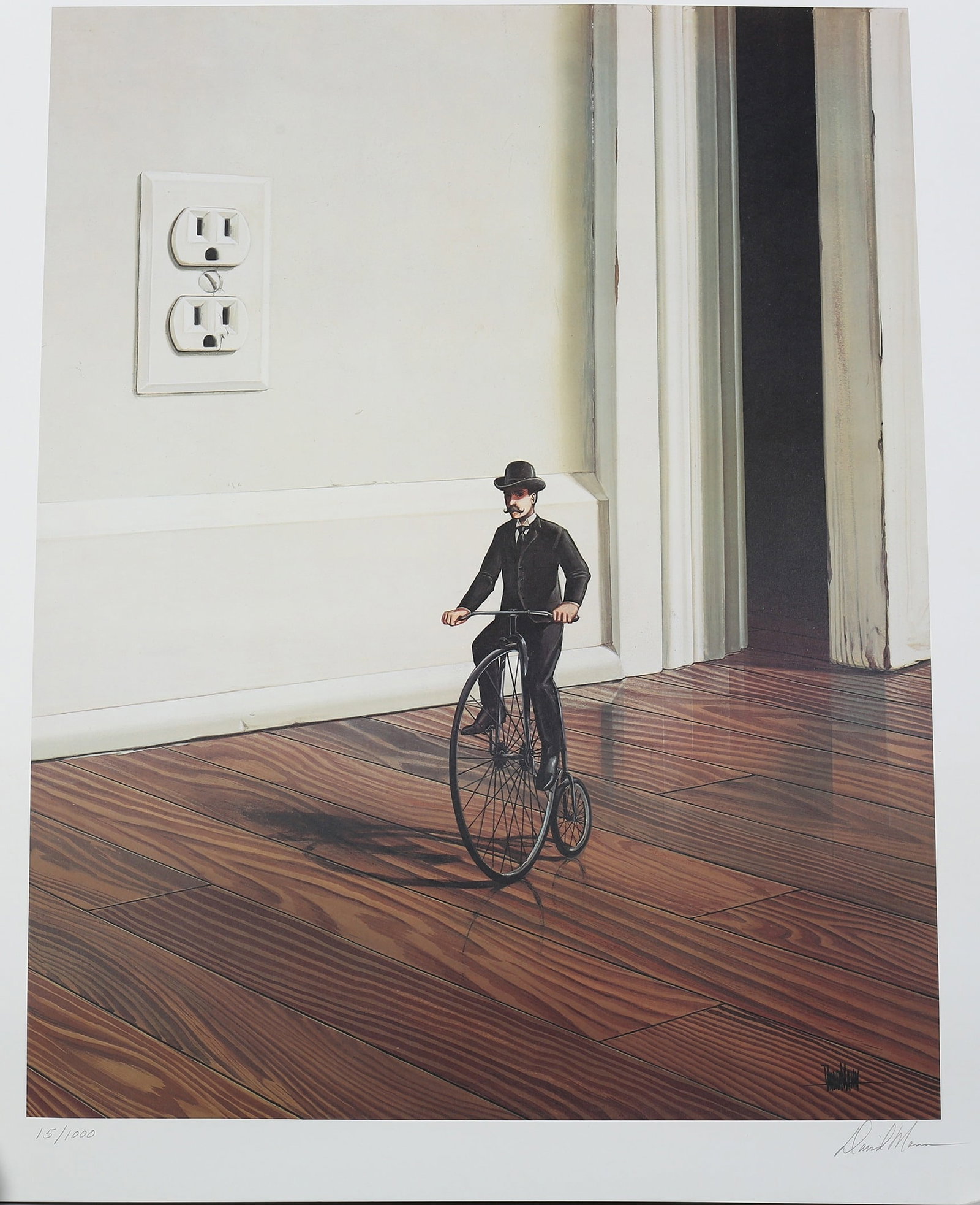 David Mann (1968-04) ‘Boneshaker’, Lithograph In Colours, Editioned, Hand Signed, 2004 (1 of 8)