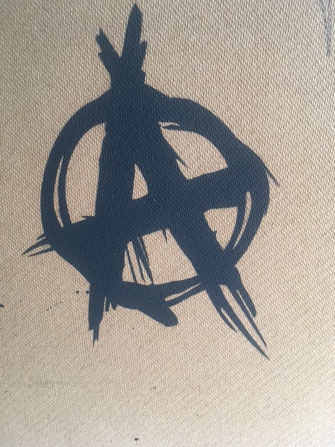 Rourke Van Dal(b1964) ‘Pissing Copper’, Spray Paint Stencil, Board, Signed, 1 Off Editio - 8
