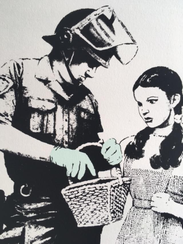 Banksy (b1974) ‘Stop And Search’ Screenprint, Editioned /500,Original West Country Princ - 2