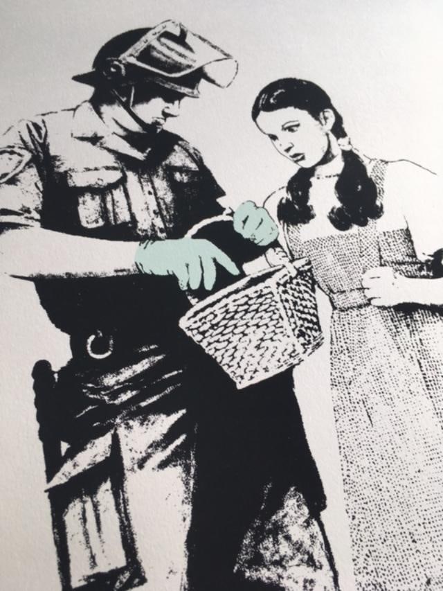 Banksy (b1974) ‘Stop And Search’ Screenprint, Editioned /500,Original West Country Princ - 4