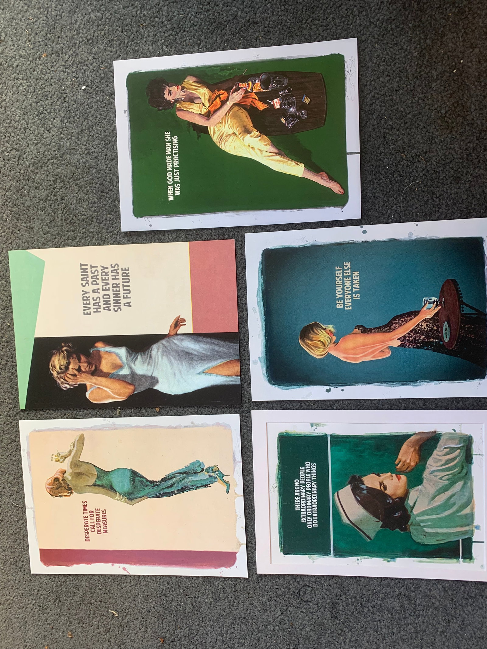 The Connor Brothers Set of 5 Museum Postcards Ideal For Framing: Title: The Connor Brothers Set of 5 Museum Postcards Ideal For Framing Description: The Connor Brothers, a set of the collectable Postcards created for museum shows. Ideal for framing, A5