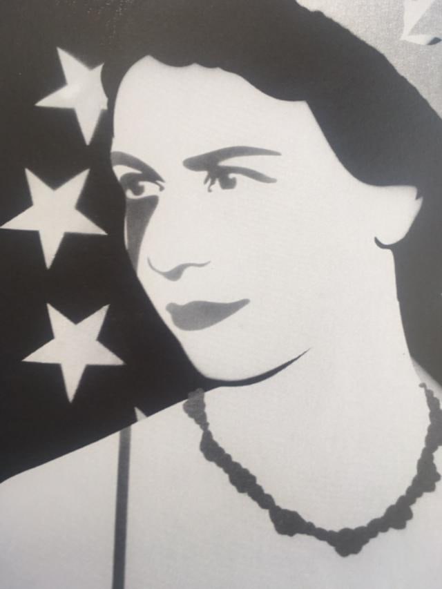 Pure Evil (b.1968) ‘Queen Elizabeth Brexit’, Screenprint, Artist's Proof, 2016 - 5