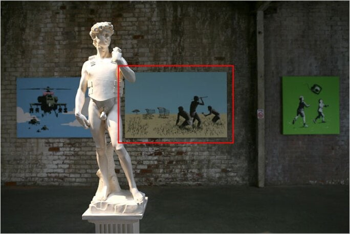 Banksy (b1974) ‘Trolley Hunters’, Screen Print, Editioned, Stamped, By West Country Prin - 4