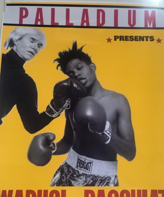 Basquiat, Andy Warhol (b 1928-87) Two ‘Four Hands’ Retro Bill Board Exhibition Offset Li - 7