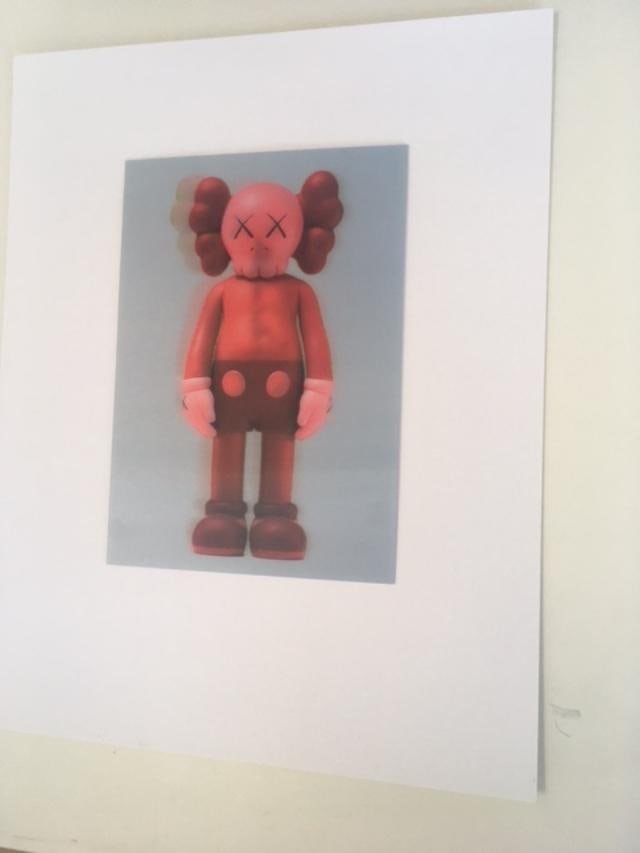 Kaws (b.1974) Import, 3D Lenticular Image Flayed Companion In Blush, Exhibition At NGV, Framed, 2... - 20