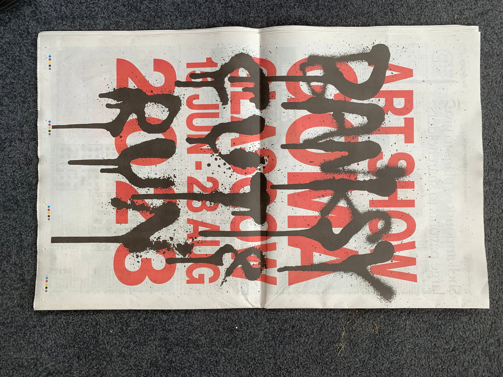 Banksy Limited Edition Glasgow Newspaper Free Post Worldwide - 3