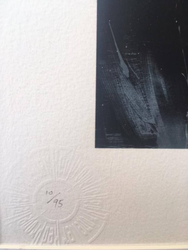Byroglyphics (b.1971) ‘Planet Caravan’ lithograph, signed, edition, COA verso, 2011, fra - 4