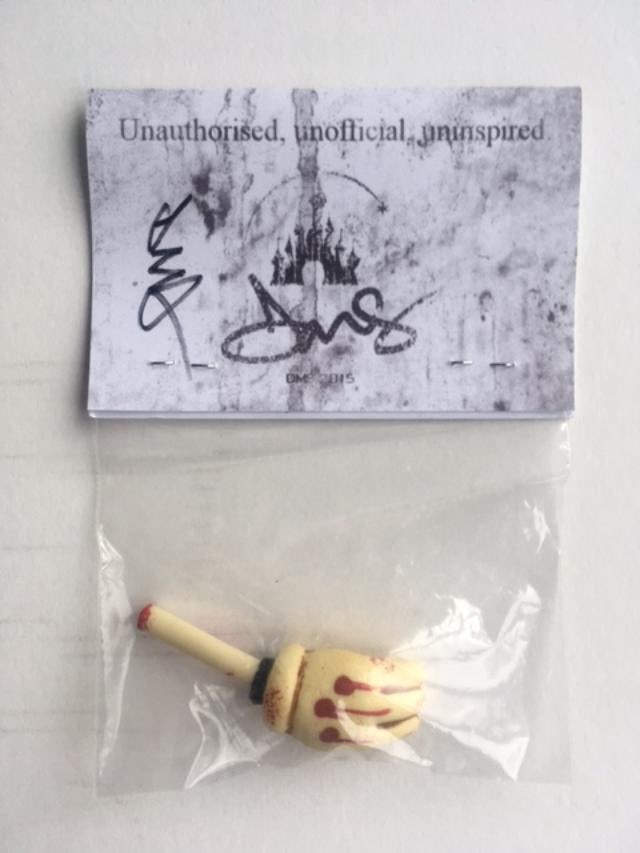 Banksy (b1974) ‘Snorting Copper’ Six Dismaland Bemusement Park Souvenirs Including Found - 12