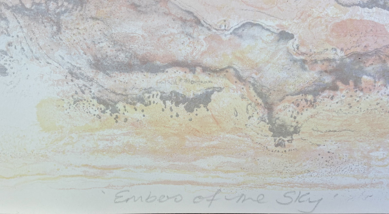 Linda Beckett Very Rare (x/30) Curwen Printed Embers of the Sky Free Post In UK: Title: Linda Beckett Very Rare (x/30) Curwen Printed Embers of the Sky Free Post In UK Description: This amazing print is one of a pair, printed by Stanley Jones, master Printmaker at the world