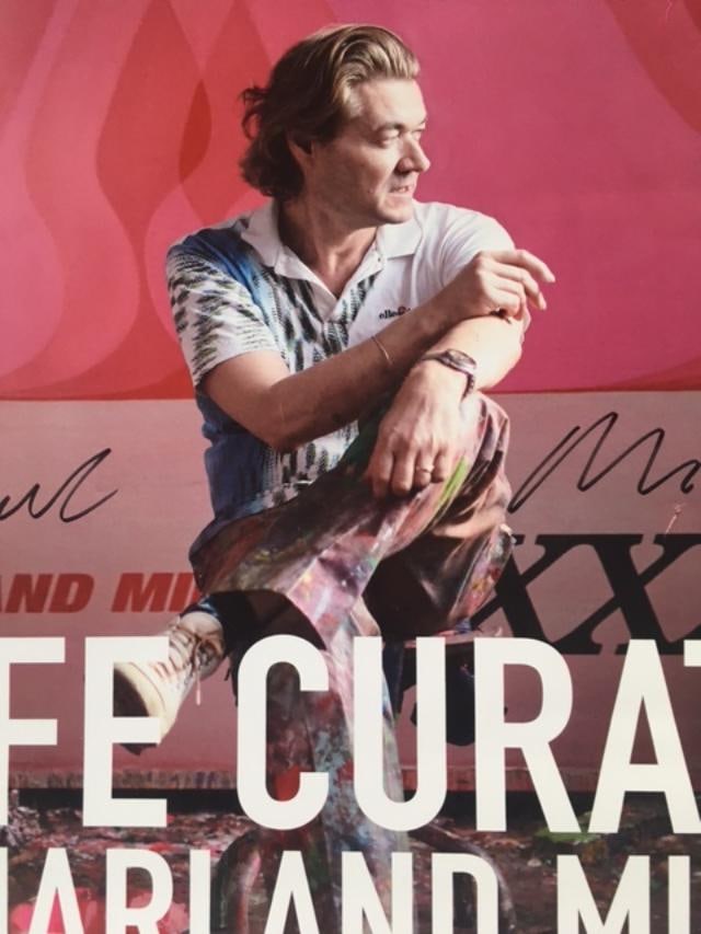 Harland Miller (b.1964) ‘A Life Curated’, lithograph, Exhibition Poster, Signed, 2025,fr - 3