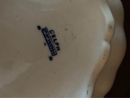 Vintage Delph Porcelaine Bowl - 2