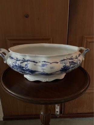 Vintage Delph Porcelaine Bowl - 4