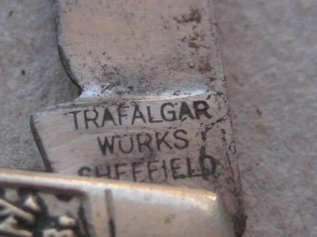 Vintage Seagers Special Dry Gin Advertising Penknife, c1940 - 3