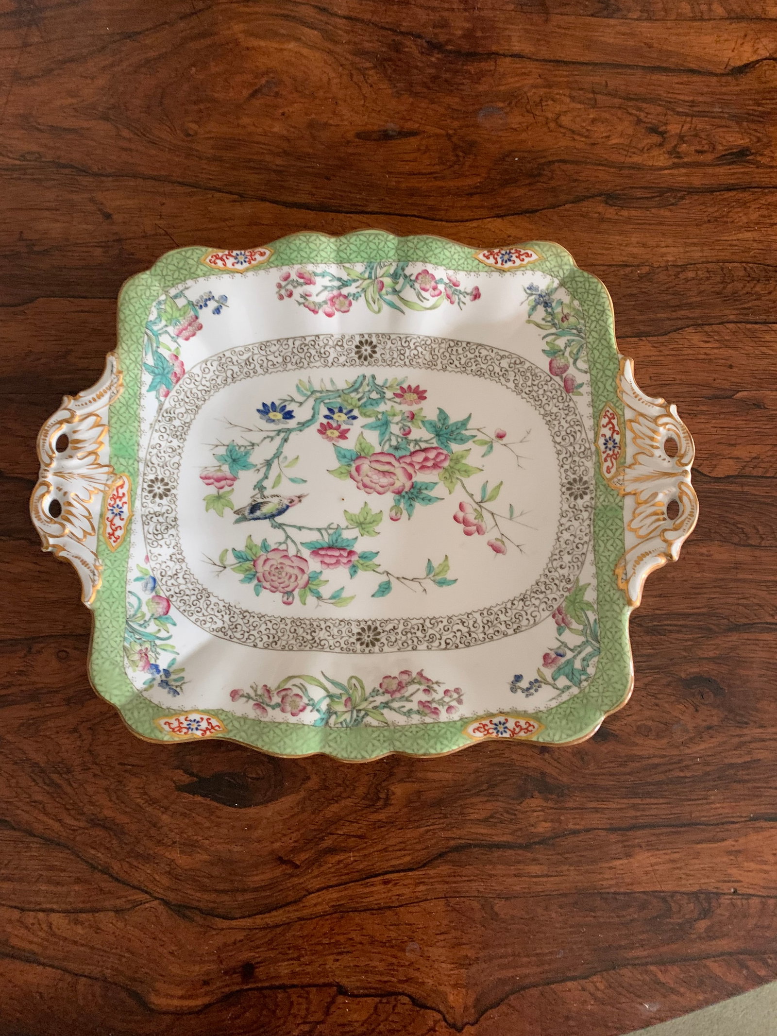 Rare c1836 Set of 8 Felspar Porcelain Fruit/Dessert Plates and Two Serving Compotes - 2