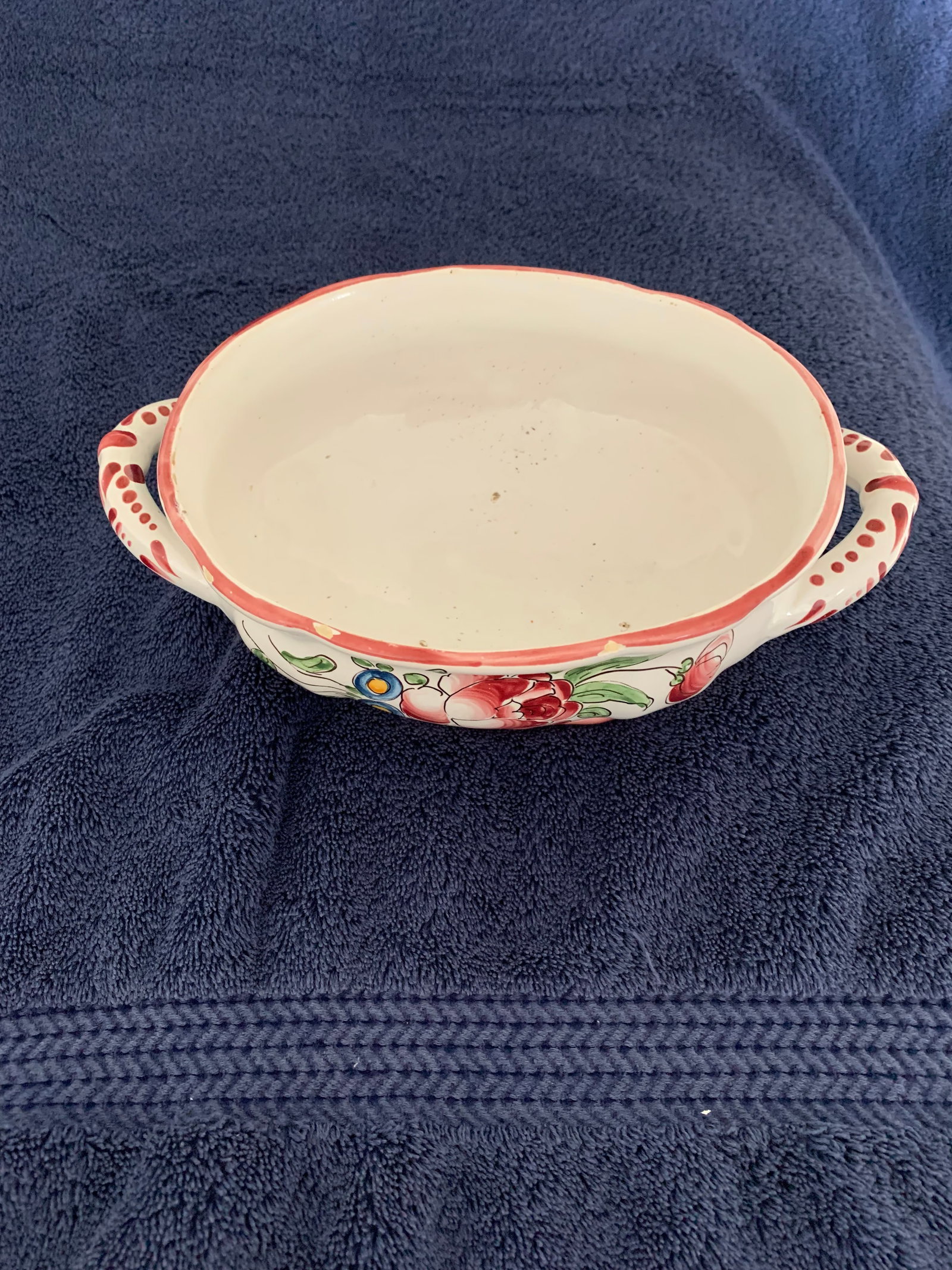 Antique French Compote, 1910, GF Fait Main, Faiences d’Art, Strasbourg - 5