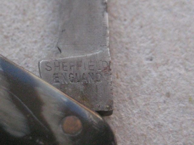 Vintage Black Hafted Miniature Penknife, c1940 - 3