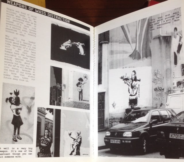 Banksy (b.1974-) Three Very Early Self Published Books, Promotional, 1st Editions 2001 - 2004 - 19