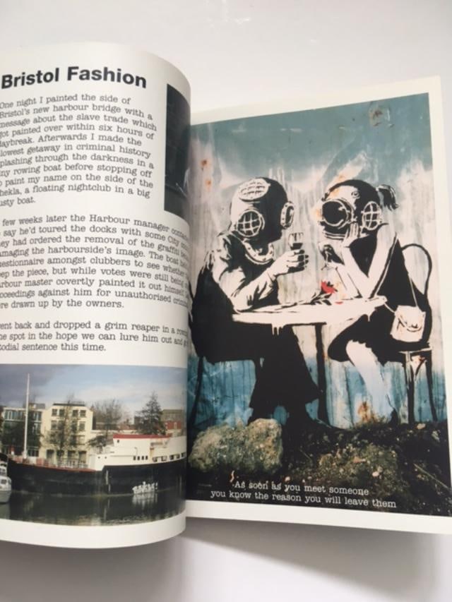 Banksy (b.1974-) Three Very Early Self Published Books, Promotional, 1st Editions 2001 - 2004 - 7