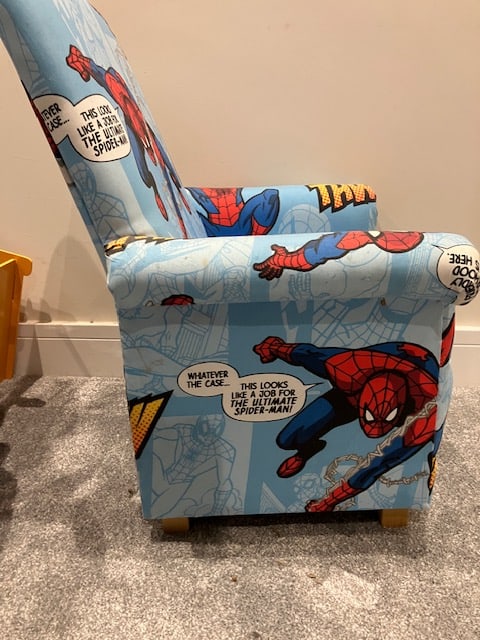 Spiderman Bespoke Child's Chair - 2