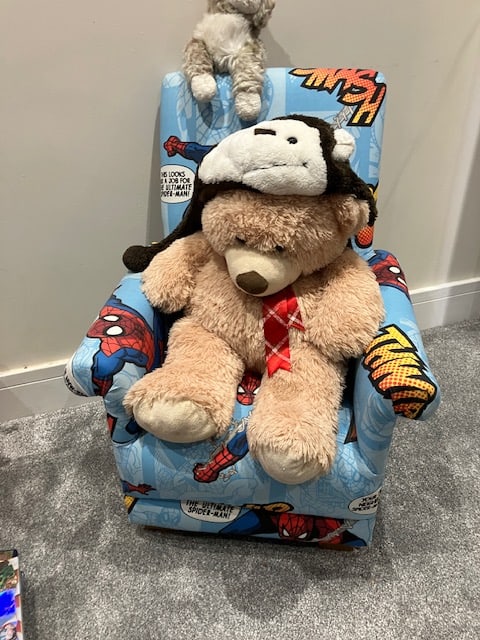 Spiderman Bespoke Child's Chair - 4