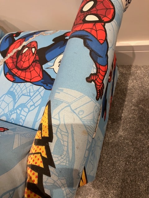 Spiderman Bespoke Child's Chair - 5