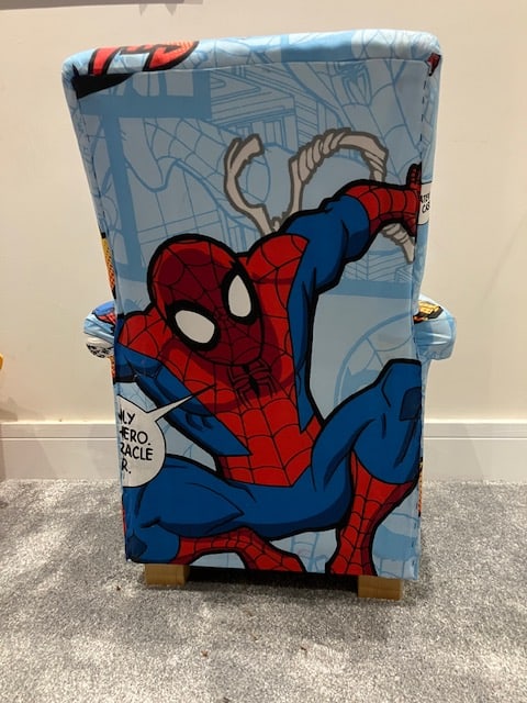 Spiderman Bespoke Child's Chair - 7