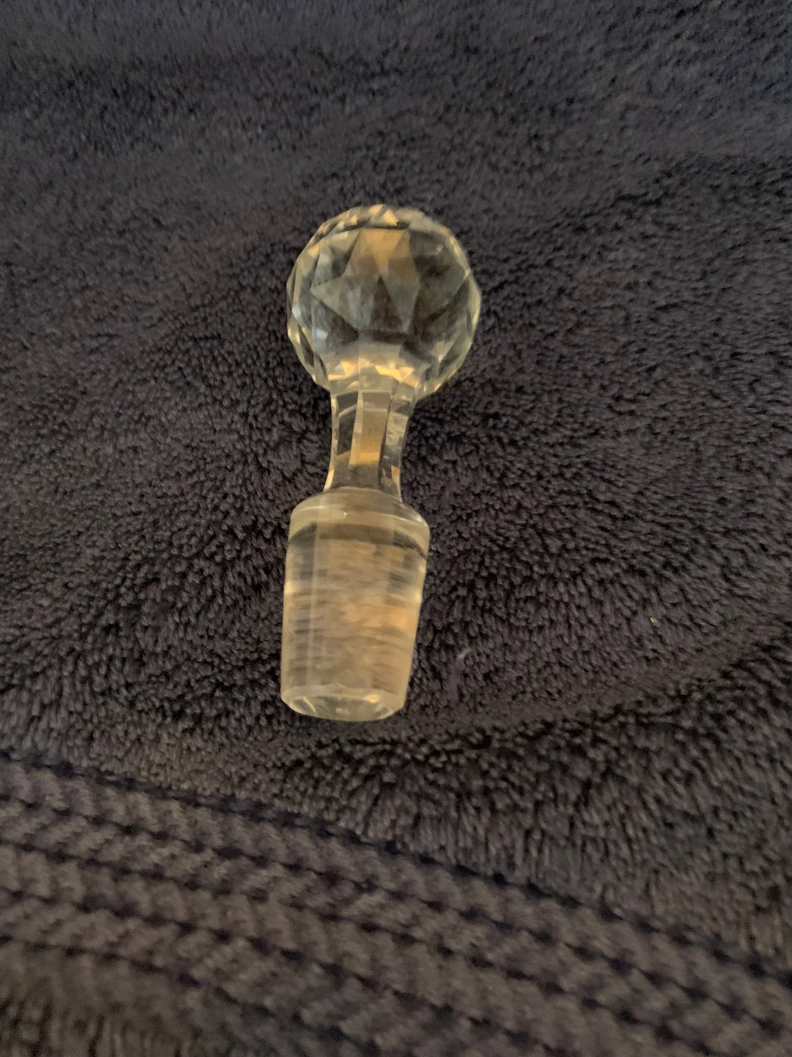 Vintage Cut Crystal Decanter c1920’s - 3