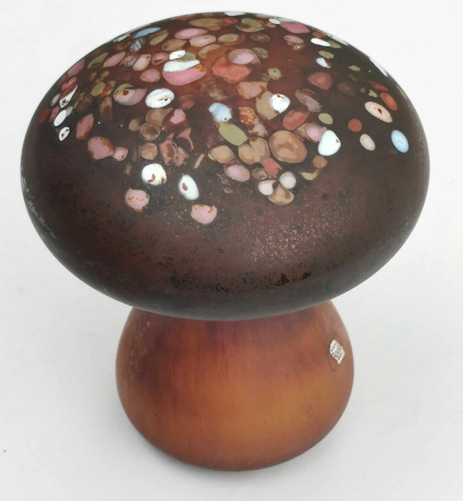 A Monica Backström Kosta Boda Swedish Art Glass Mushroom - 7