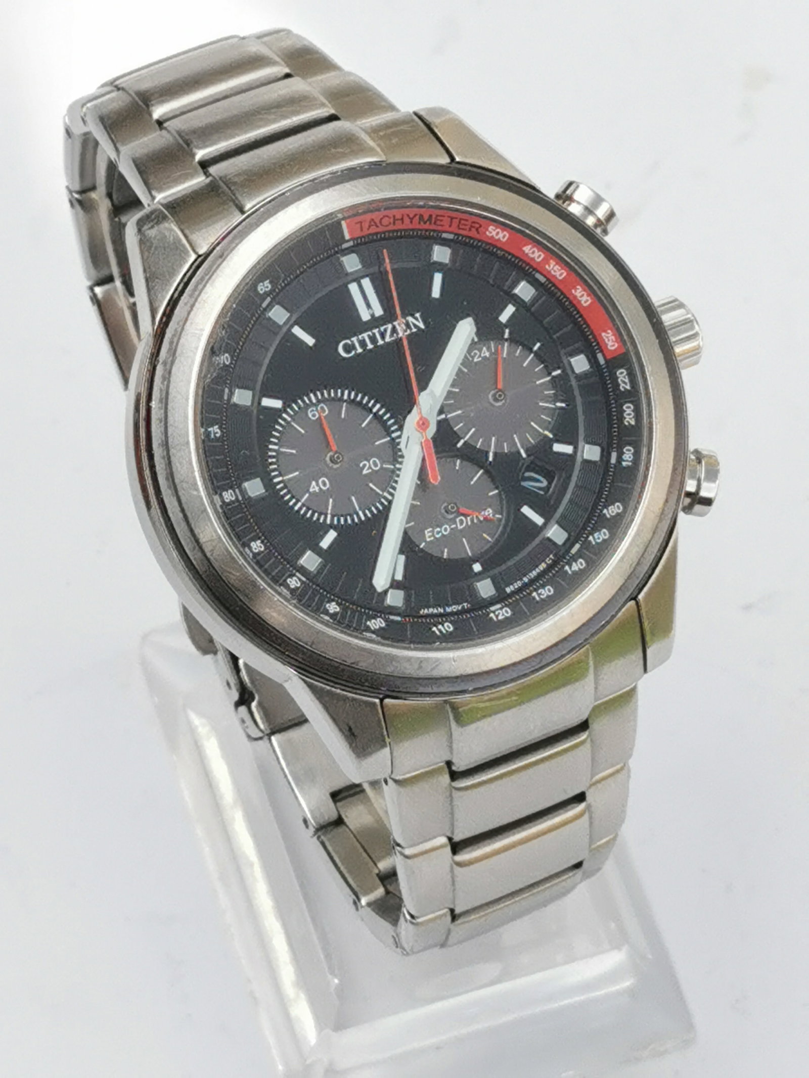 Citizen Eco-Drive Chronograph - Stainless Steel - B620 (1 of 3)