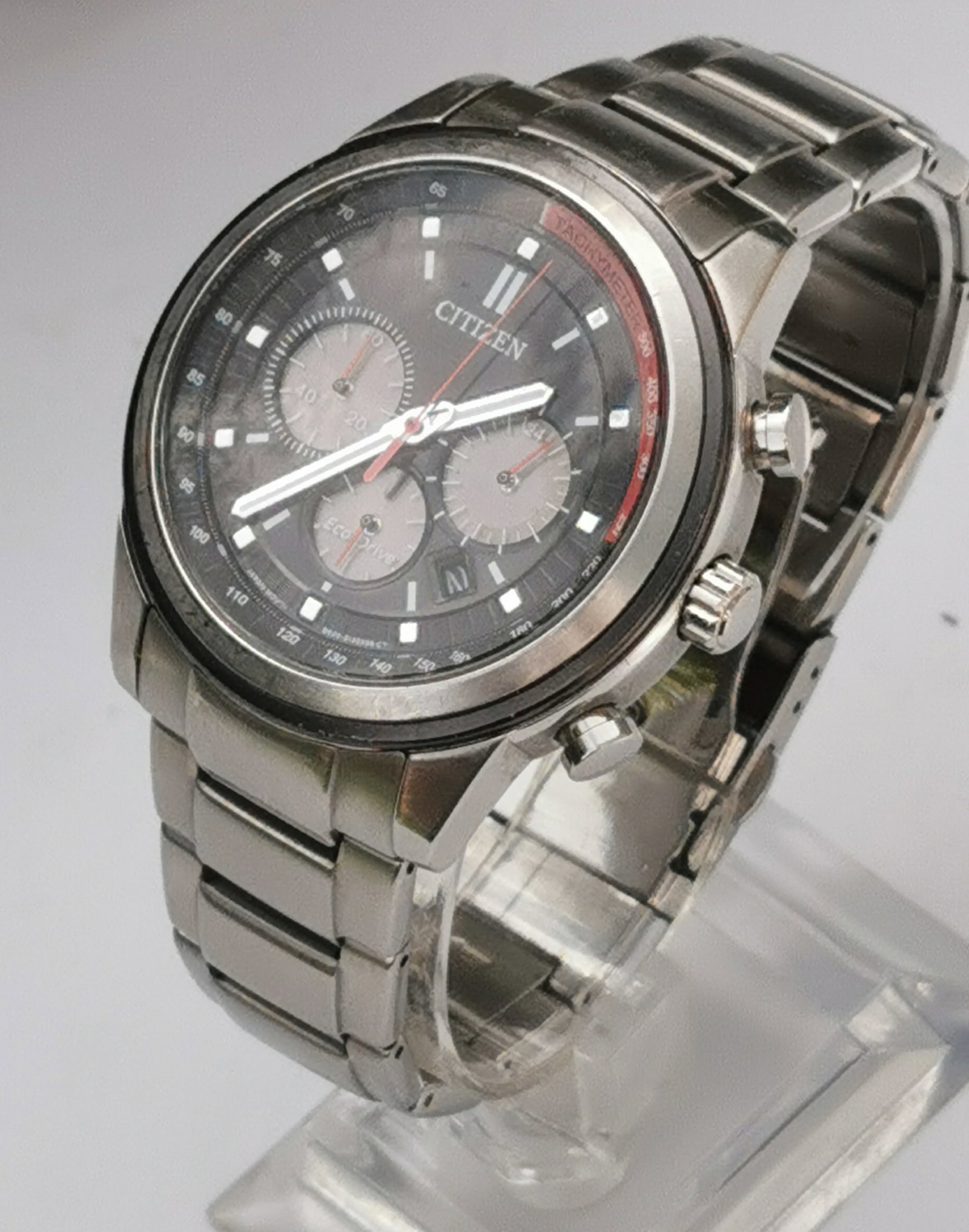 Citizen Eco-Drive Chronograph - Stainless Steel - B620 - 2