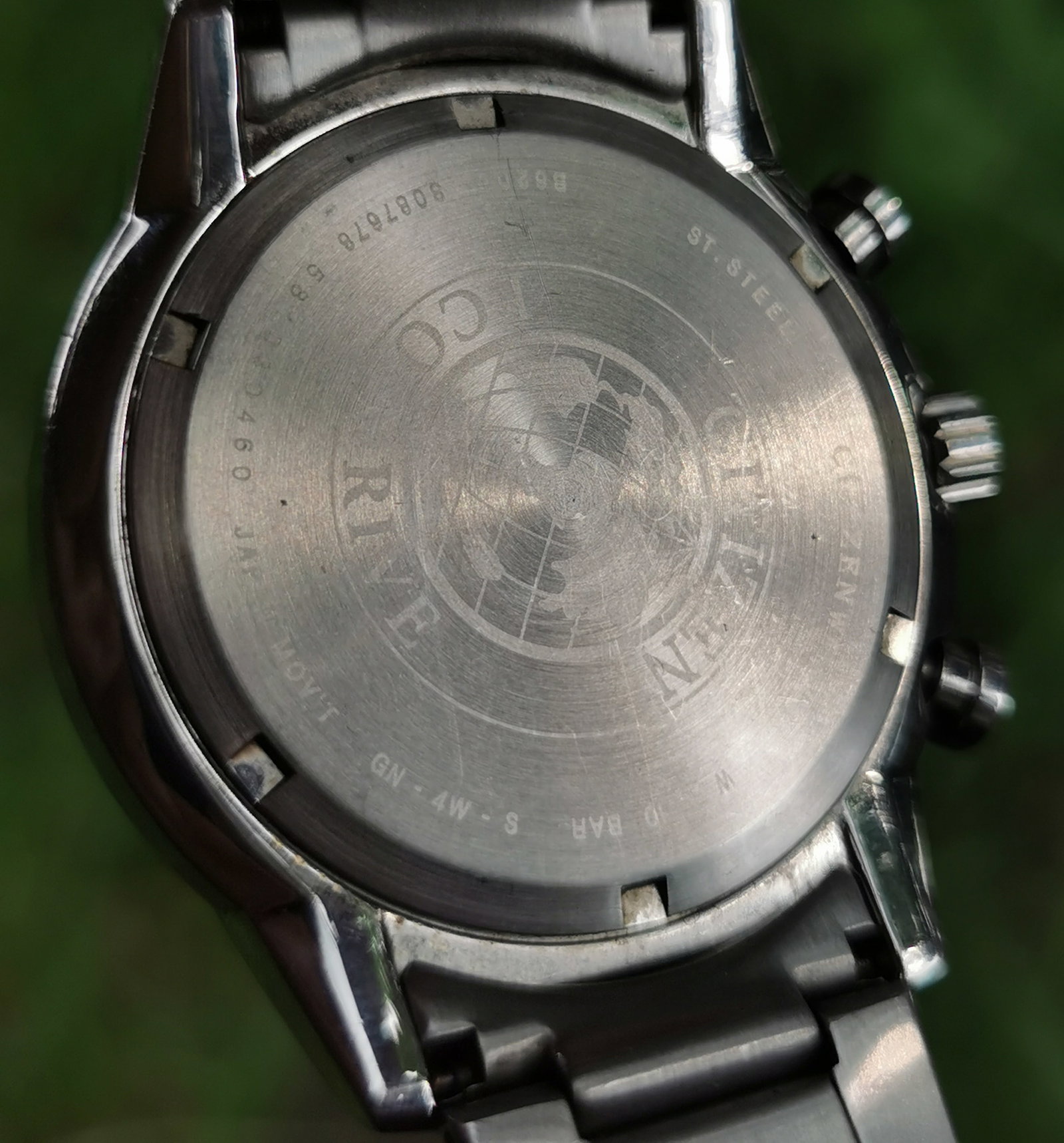 Citizen Eco-Drive Chronograph - Stainless Steel - B620 - 3