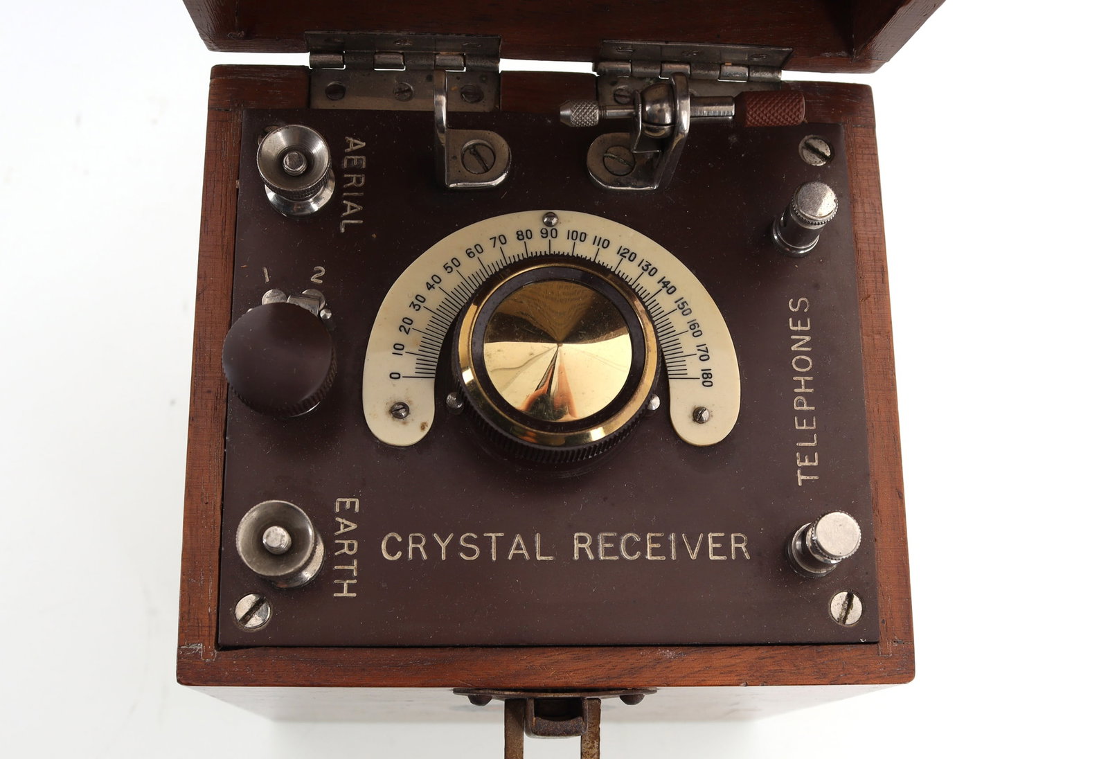 Mahogany Cased Bijou Crystal Receiver, Circa 1920 - 3